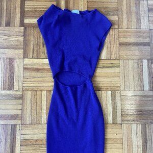 Purple Aritzia Mini Dress-XS